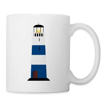 Leuchturm - Tasse - Weiß - Rechts