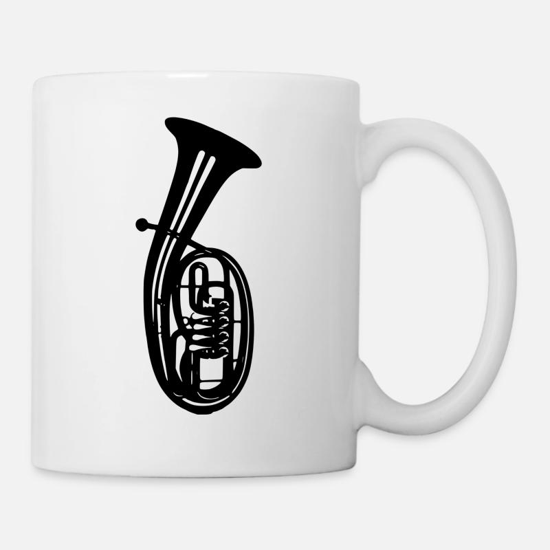 tenorhorn - Tasse - Weiß