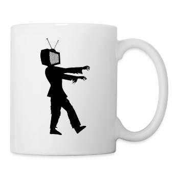 Zombie TV - Mug - white - Right