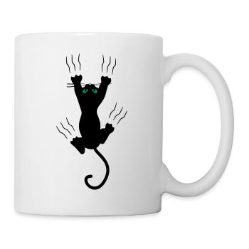 Katze - Tasse - Weiß - Rechts
