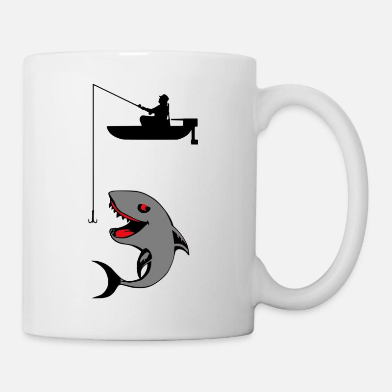 pêcheur - Mug blanc - blanc
