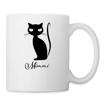 Envoyer Cat Mimmi glamour pour toute occasion - Mug blanc - blanc - Droite