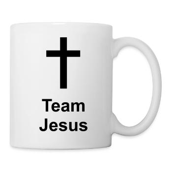 Team Jesus - Tasse - Weiß - Rechts