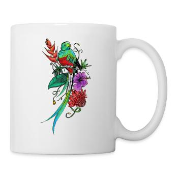 Quetzal - Tasse - Weiß - Rechts