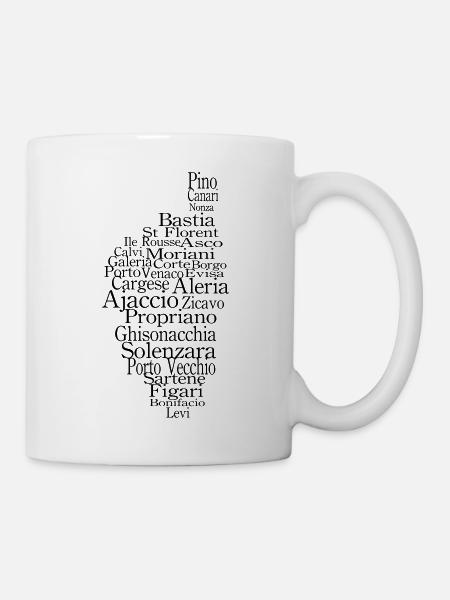Corse - Mug blanc - blanc