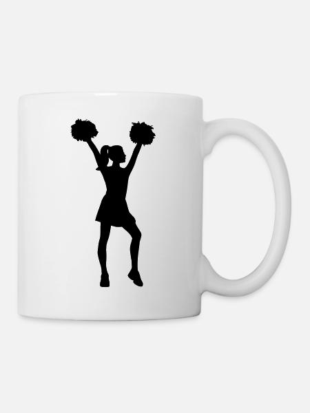 Cheerleader - Tasse - Weiß