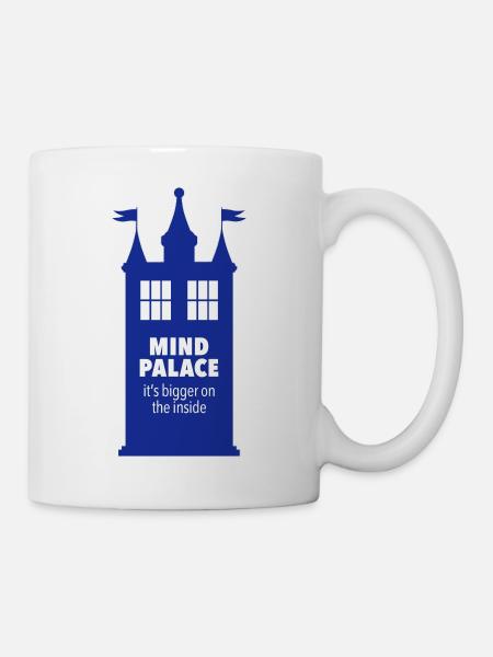 Mind Tardis - Tasse - Weiß