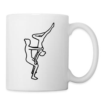 Acrobatie - Mug blanc - blanc - Droite