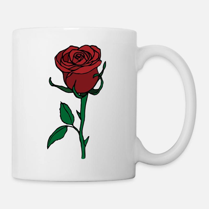 rose - Mug - white