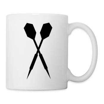 dart_pfeile__f1 - Mug blanc - blanc - Droite