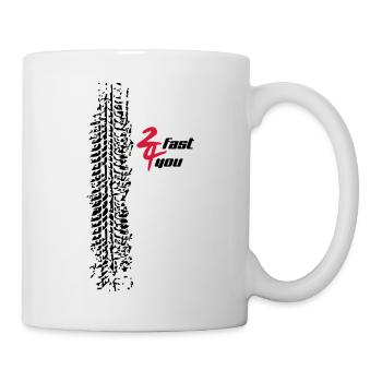 2 fast 4 you - Mug - white - Right