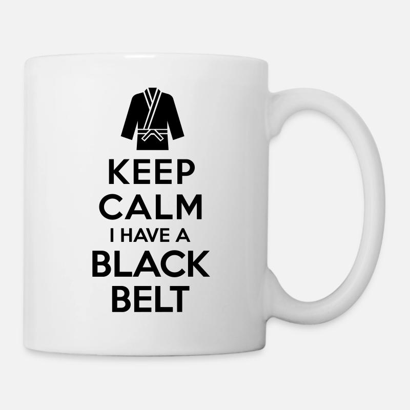Keep calm i have a black belt - Mug - white