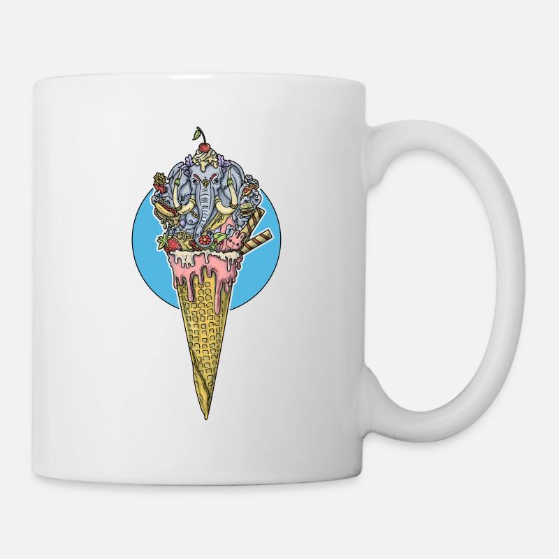 Shivaeis - Tasse - Weiß