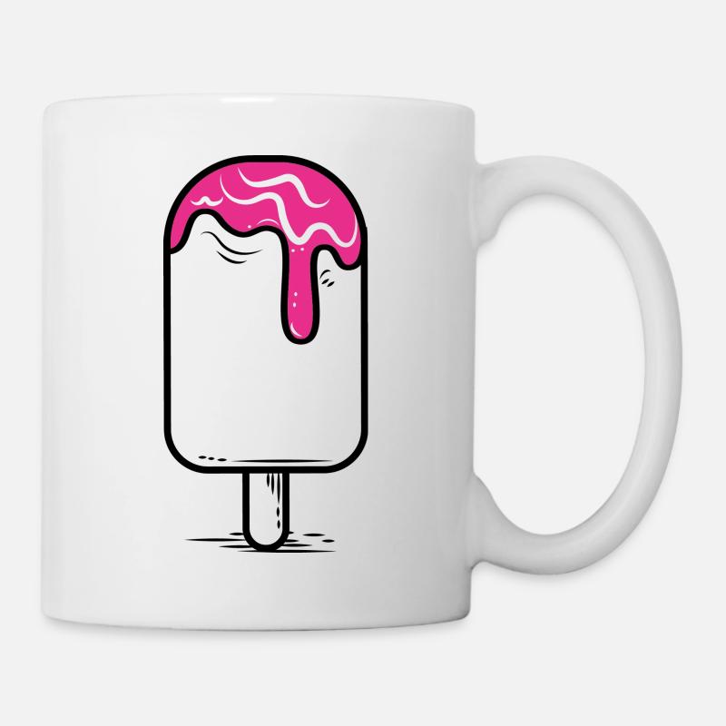 Popsicles - Mug blanc - blanc