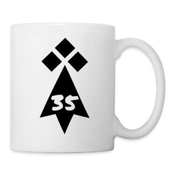 Bretagne 35 - Mug blanc - blanc - Droite