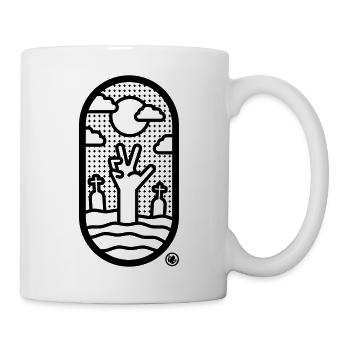 Erwecke die Toten - Tasse - Weiß - Rechts