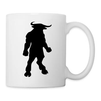 Minotaurus - Tasse - Weiß - Rechts