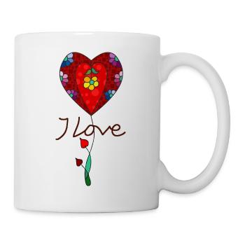 A heart for you - Mug - white - Right