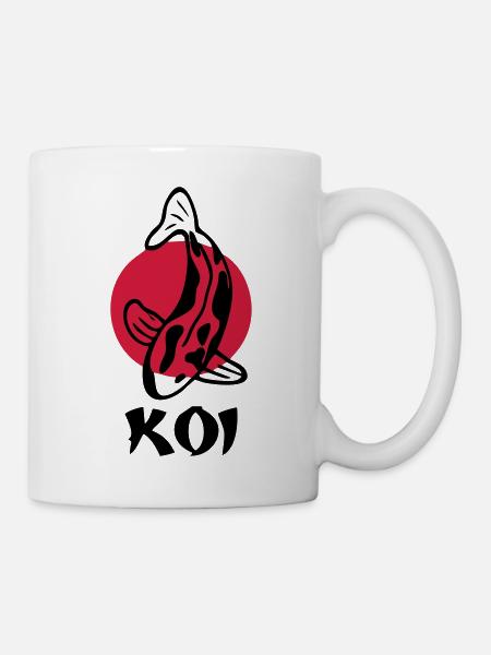 Koi - Tasse - Weiß
