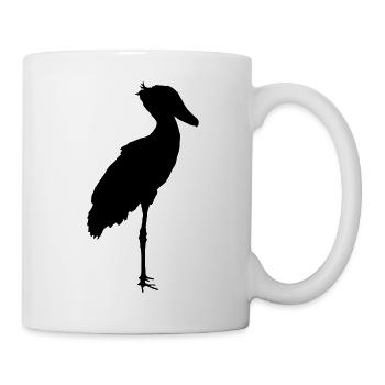 shoebill_s1 - Tasse - Weiß - Rechts