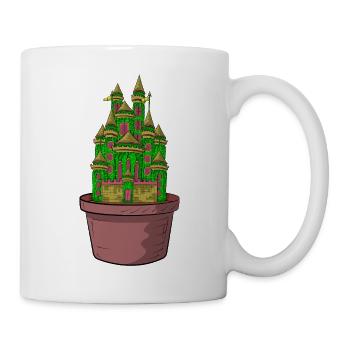 MY CACTUS IS MY CASTLE - KAKTUS SCHLOSS - Mug - white - Right