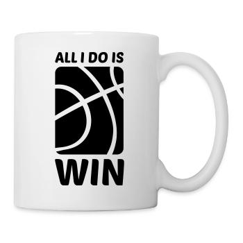all_i_do_is_win_1_f1 - Tasse - Weiß - Rechts