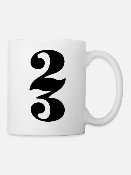 23 - Tasse - Weiß