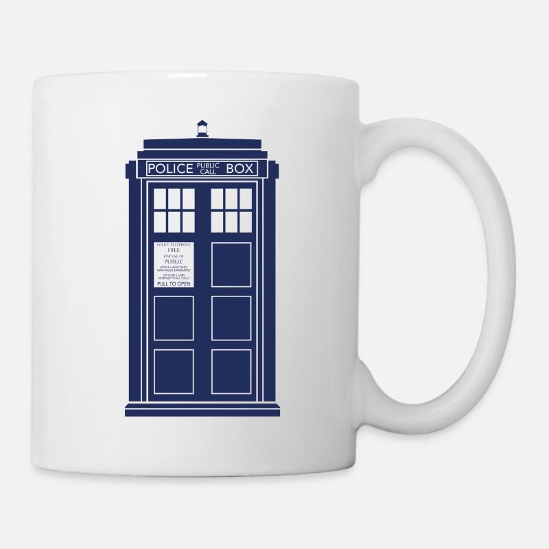 Tardis - Mug blanc - blanc