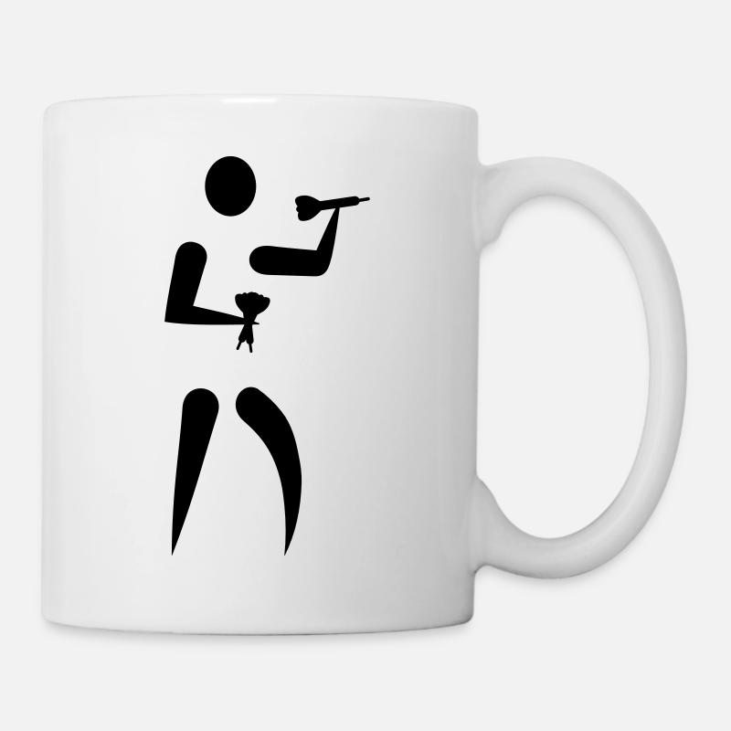 Darts - Tasse - Weiß
