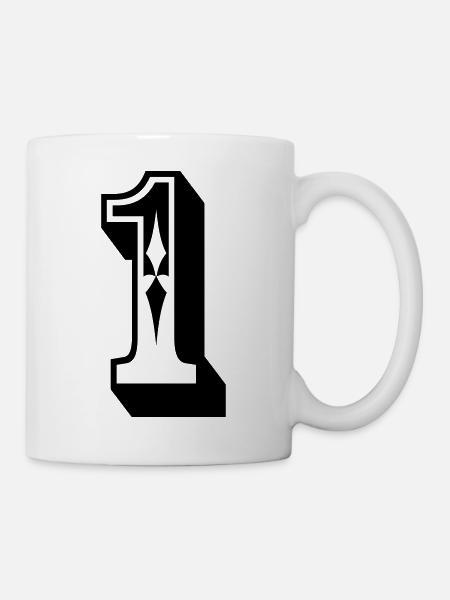 1 - Tasse - Weiß