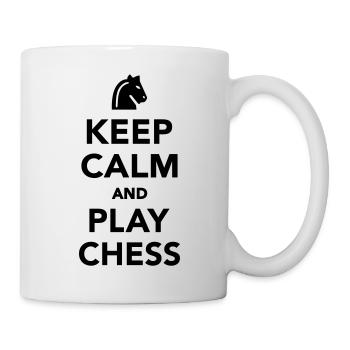 Keep calm and Play Chess - Mug - white - Right