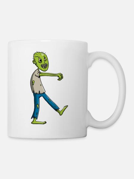 Zombie - Tasse - Weiß