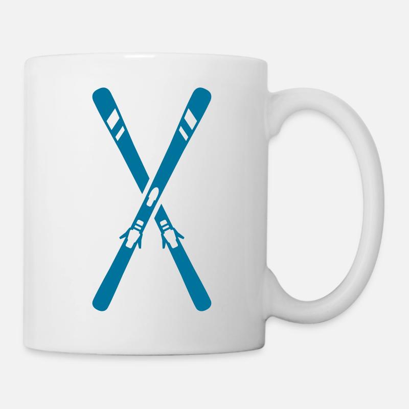 Ski - Tasse - Weiß