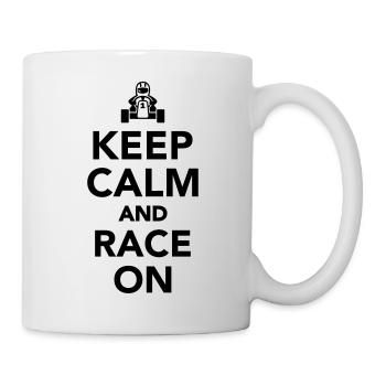 Kart - Tasse - Weiß - Rechts