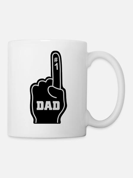 papa - Tasse - Weiß