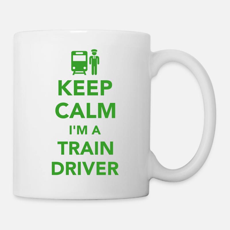 Train driver - Mug - white