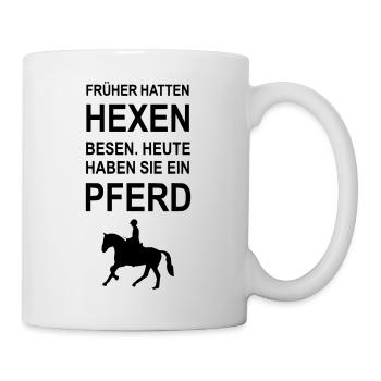 Witches with horse - Mug - white - Right