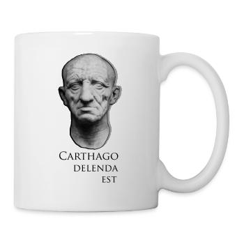 Carthago Delenda Est - Tasse - Weiß - Rechts
