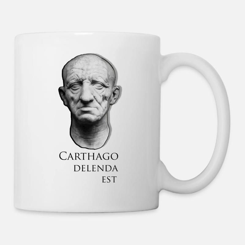 Carthago Delenda Est - Mug - white