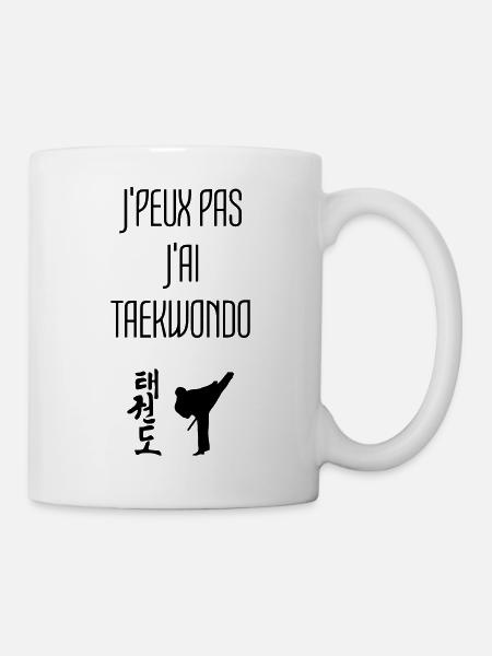 Taekwondo Taekwondoin Tae-Kwon-Do Tae Kwon Do - Tasse - Weiß