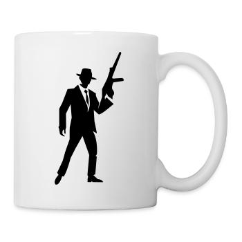 gangster_01 - Tasse - Weiß - Rechts
