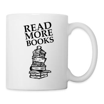 Read More Books - Tasse - Weiß - Rechts