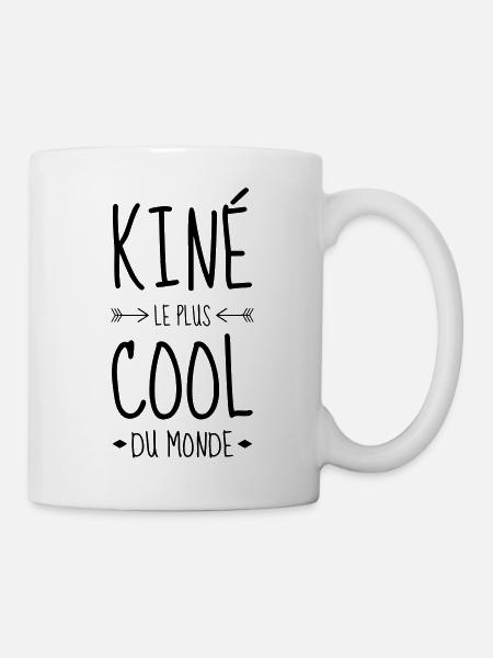 Kinésithérapie / Kiné / Masseur / Docteur - Mug blanc - blanc