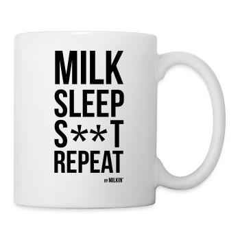 Repeat by Milkin' - Mug - white - Right