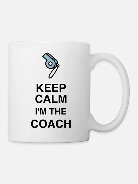 Coach / Coaching / Trainer / Sport - Tasse - Weiß