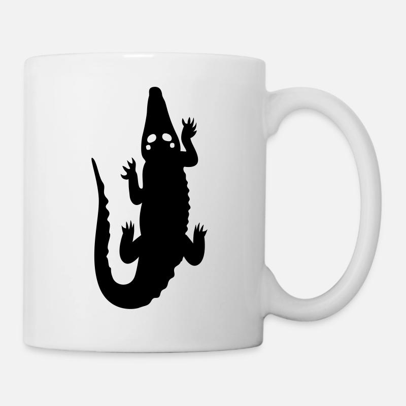 crocodile - Mug - white