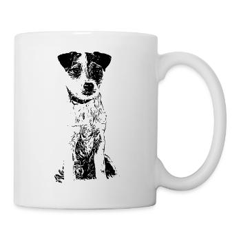 Parson Russell Terrier - dog gift idea - Mug - white - Right