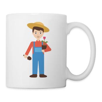 gardener - Mug - white - Right