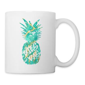 DIES DAS ANANAS - Tasse - Weiß - Rechts