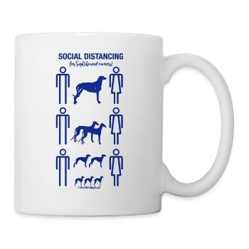 Windhund Besitzer - Tasse - Weiß - Rechts